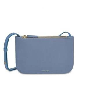 Mansur Gavriel leather double crossbody bag